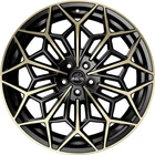 ALLOY WHEELS ANTERA A105 21" 9.5J 5x108 ET 50 75 PIANO BLACK CHAMPAGNE