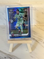Roman Burki 2025 Topps MLS Chrome #1 St. Louis City FC Purple Refractor 63/75