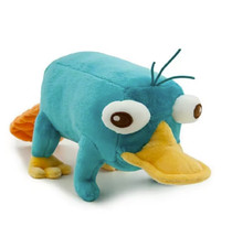 28cm Platypus Plush Toy   Anime Stuffed Animal for Kids Gift