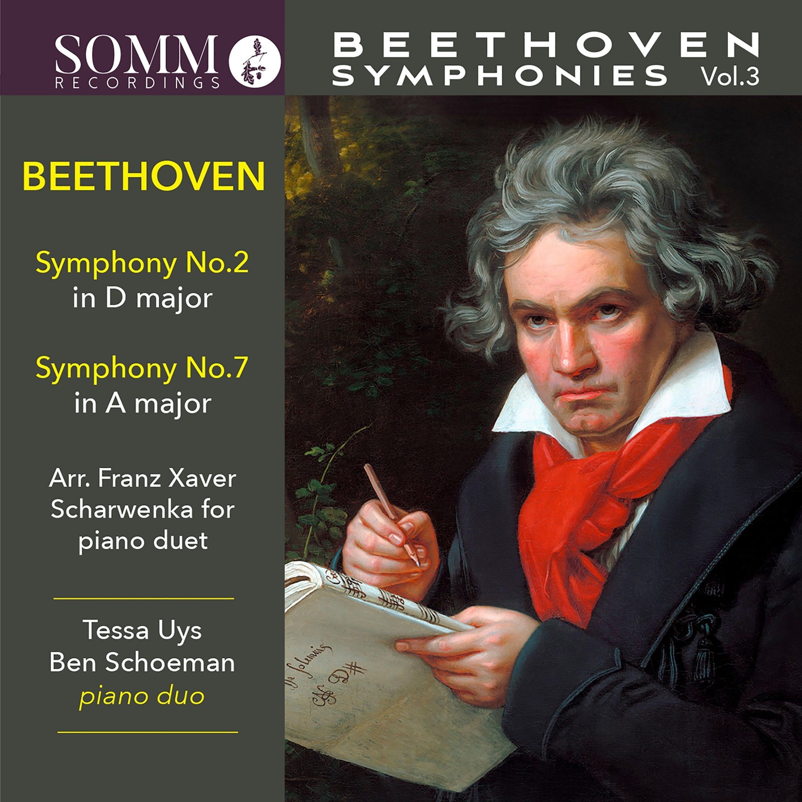 Ludwig van Beeth Beethoven: Symphony No. 2 in D Major/Symphony No. 7 in ...