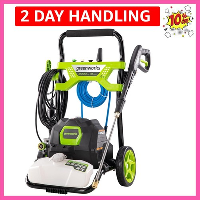 #ad 2000 PSI 1.2 GPM Electric Pressure Washer 25° 40° Soap and Turbo Nozzle Fo... $239.99