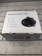 INSE Y10 Cordless Automatic Robotic Pool Cleaner - BLACK Open Box To Make Video