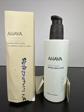 NIB AHAVA Dead Sea Water Mineral Body Lotion 8.5 oz.