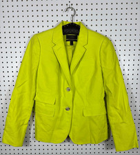 J.Crew Schoolboy florescent 100 Linen blazer jacket size 2
