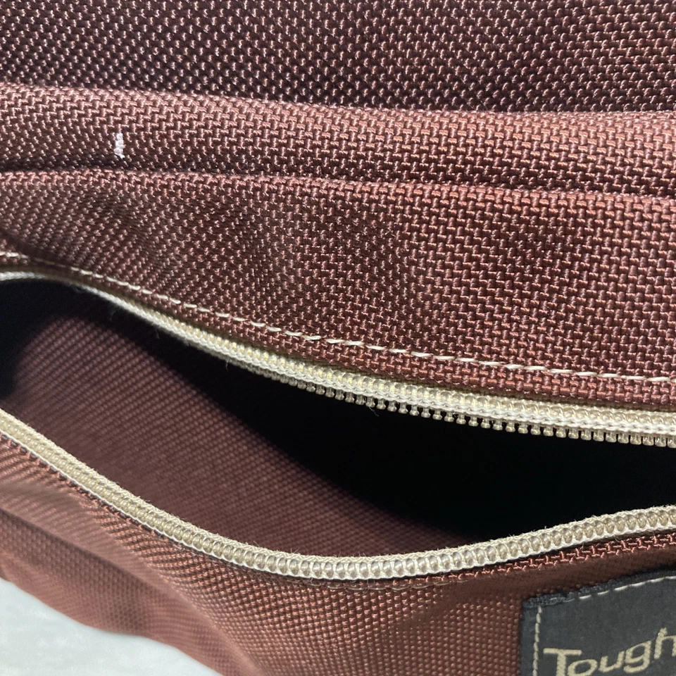 Estuche Bolsa para Cámara de Viajero Resistente Lona Borgoña De Colección Hecho en EE. UU. Resistente Foto 4 de 4