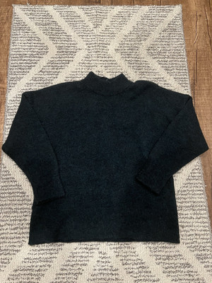 Cubus As Pre-owned Alpaca Wool Blend Crew Neck Sweater Size M Classic