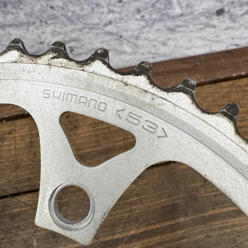 Vitage Shimano Chainring Set 53T 39T 130 BCD 5-Bolt Road Bike Alloy - Image 2 of 4