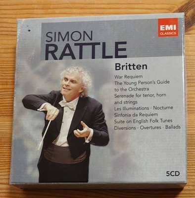 5 CD Simon Rattle - Britten