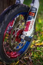 Produktbild - Supermoto Stuntpegs / Crash Pads KTM EXC, Husqvarna FE/TE, GasGas EC (bis 2023)