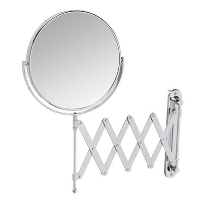 Two-Sided Wall-Mounted Makeup Mirror - Makeup Mirror with 7X Magnification & ...