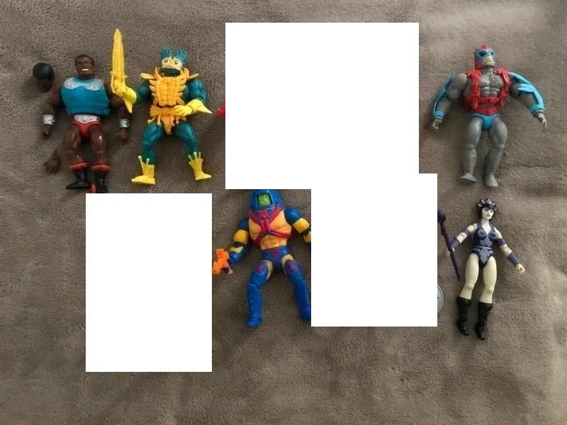 Lot De 3 Figurines Vintage Les Maîtres De L'Univers (MOTU) - Occasion