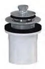 Watco 610-LT-PVC-CP Bath Waste 1-1/2" PVC Chrome Plated NPSM Connection