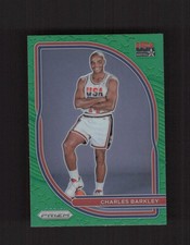 2020-21 Panini Prizm #2 Charles Barkley USA Basketball Prizms Green