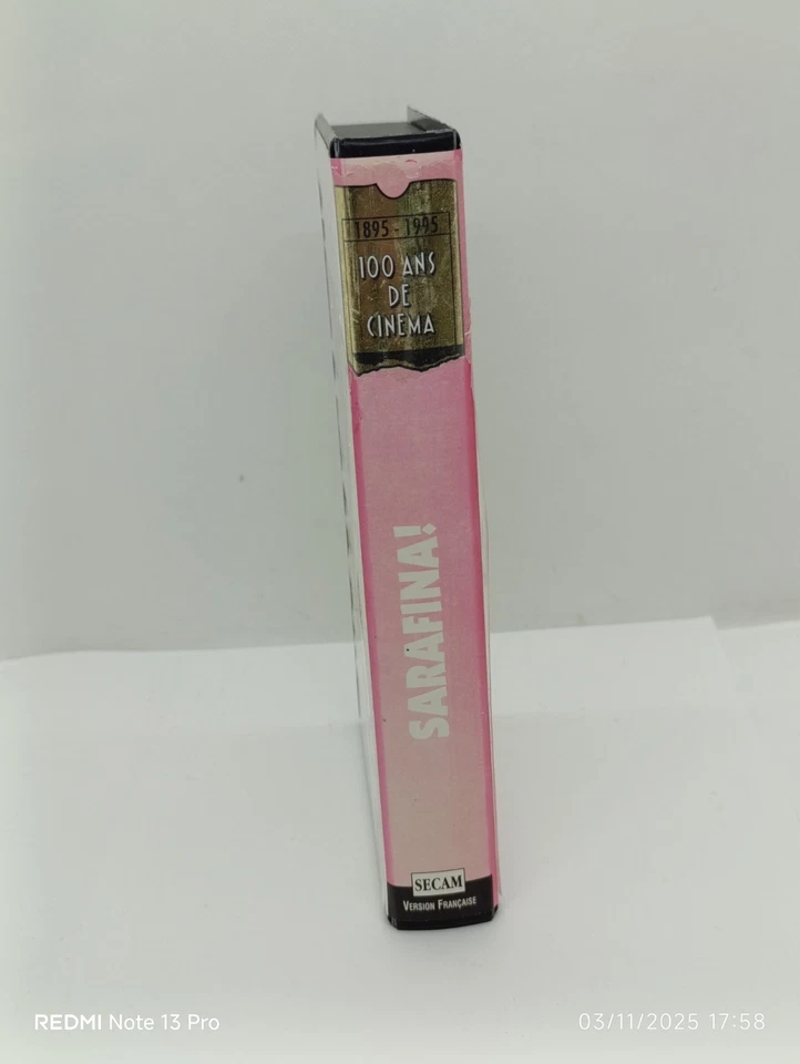 VHS FR : Sarafina ! Whoopi Goldberg - K7 Vidéo 100 Ans De Cinéma  - Photo 3/4