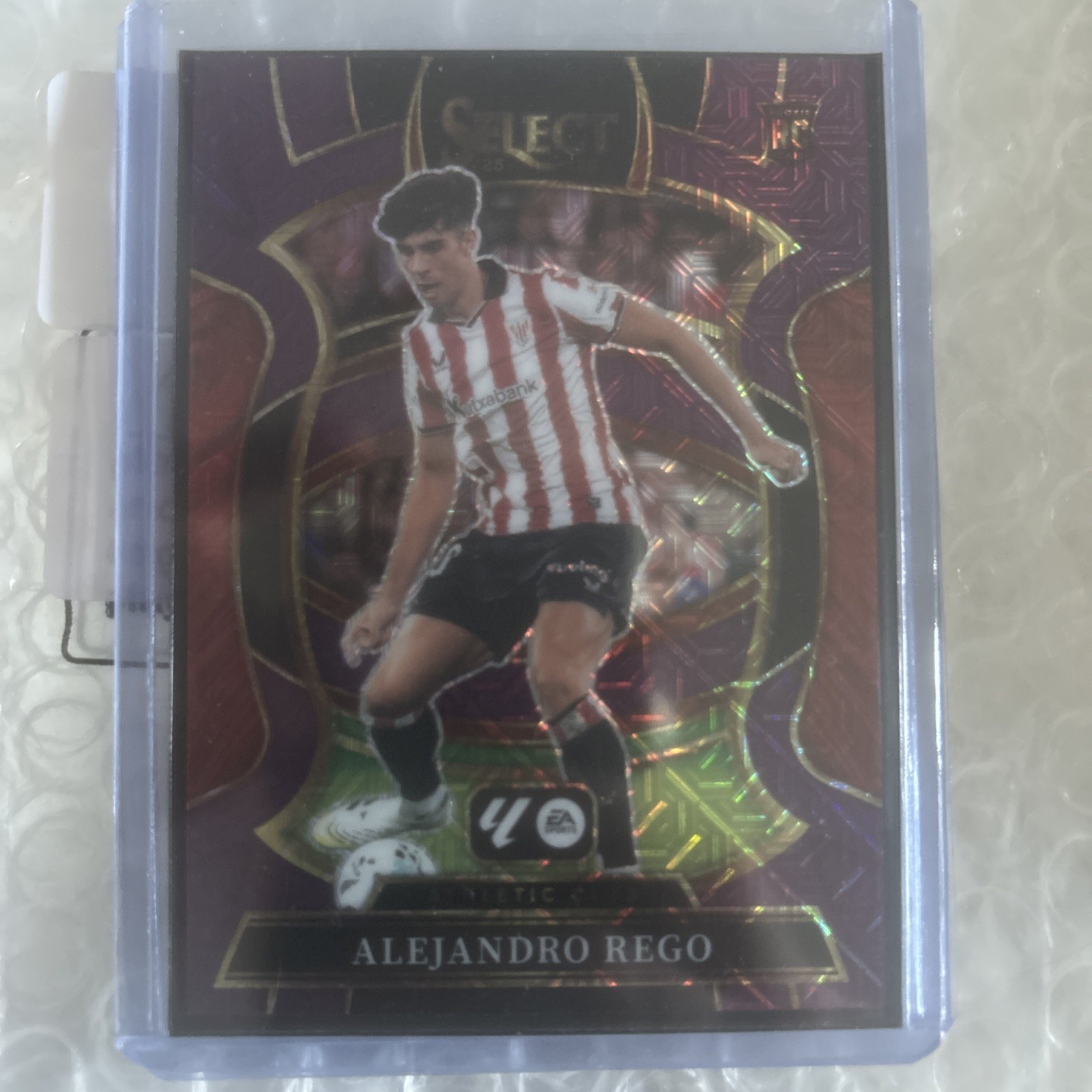 2025 Select La Liga Soccer Panini PRIZM “Terrace” #20 Alejandro Rego Athletic