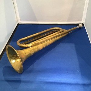 US  Regulation Brass Bugle Brass Finish Made in USA