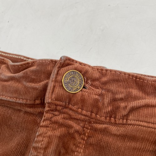 Mother womens size 31 Corduroy Pant Brown Mid Rise Dazzler Ankle Fray Hopscotch - Picture 14 of 15