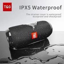 60W PORTABLE WIRELESS BLUETOOTH SPEAKER STEREO BASS LOUD AUX USB FM WATERPROOF