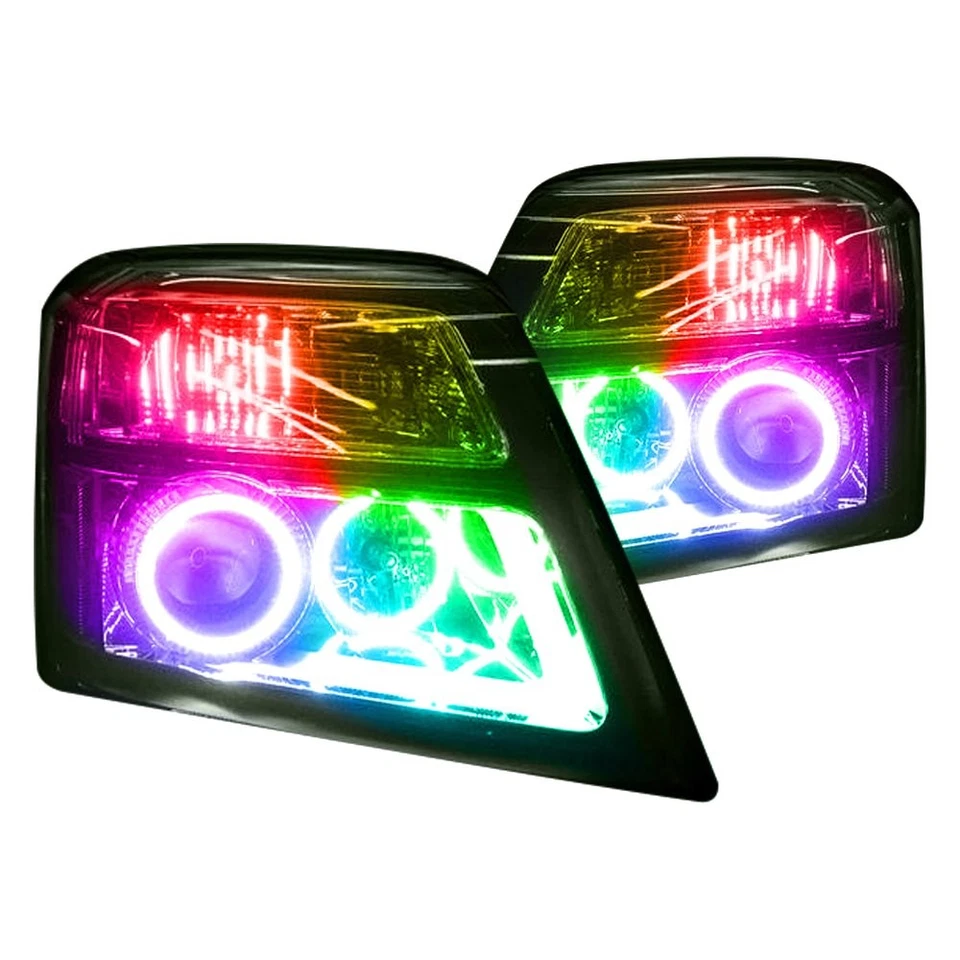 LED Halo Headlights Factory Surface Add On Custom Lights ColorSHIFT 2654-504 Foto 3 de 4