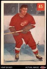 1954 Parkhurst #45 Tony Leswick Red Wings 4 - VG/EX