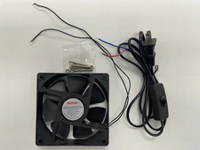 WATHAI BRUSHLESS BALL BEARING PC COOLING FAN 80-240v 50/60Hz 120mmx120mmx25mm