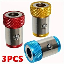 3X Magnetic Ring Metal Screwdriver Head Magnetizer Screwdriver Magnetic Ring UK