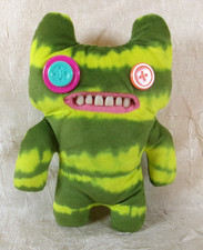 Fuggler Doll Ugly Green Monster Laboratory Misfit Striped Tie Dye 2023 Zuru 9"