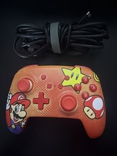 Wired Switch Pro Controller - Mario Design