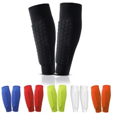 2pcs Soccer Shin Guards Pads for Kids Youth Adult Shin Defender Protective Gear