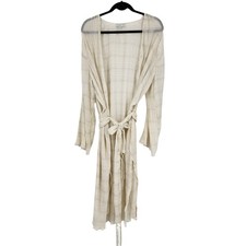 Vici x Summer of Diane Gauzy Lightweight Midi Beach Cover Up Tie Size Large