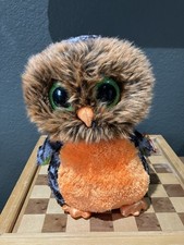 Ty Beanie Boos Midnight the Halloween Owl 9 Inch Medium Size Buddy