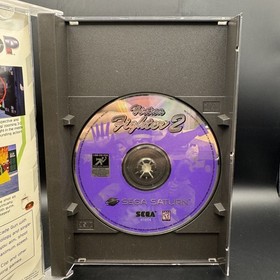 Virtua Fighter 2 (Sega Saturn, 1996) COMPLETE IN BOX (CIB) Tested! W/ Manual