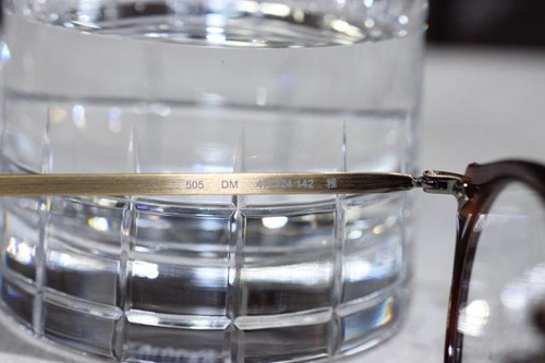 OLIVER PEOPLES OP-505 DM Limited Edition Miyabi Eyeglasses 47□24-142 with Case - Picture 6 of 7