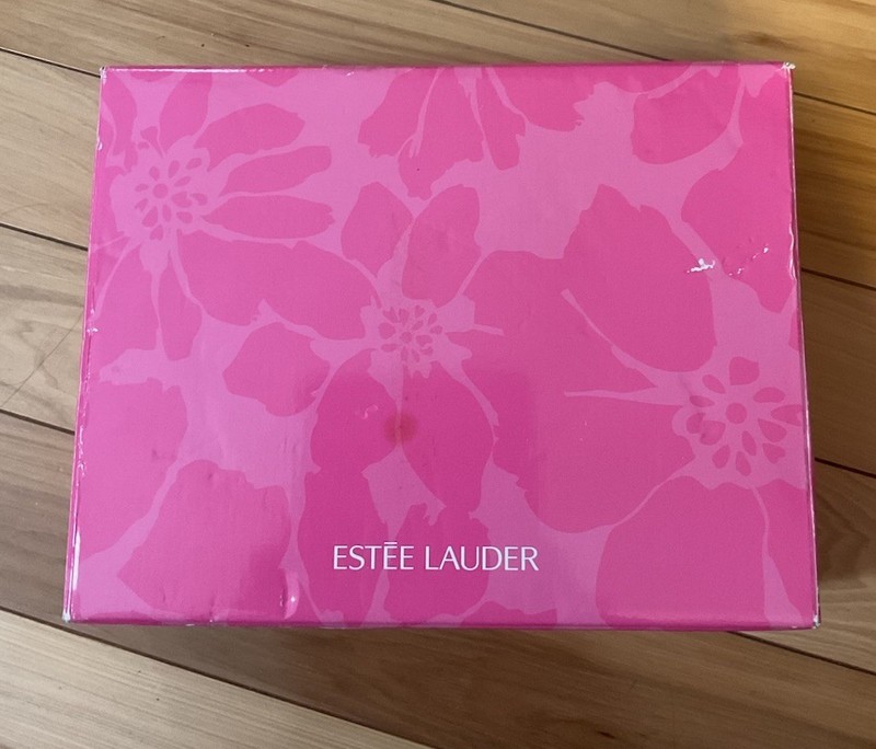 ESTEE LAUDER Stackable KEEPSAKE BOX W/ Eyeshadow,Lip Blush Compact Parfum VTG