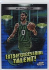 2023-24 Topps Cosmic Chrome Blue Moon Refractor 86/99 Jayson Tatum #ET-5 1f7d
