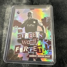 Topps Chrome PL 2026 The Streets Won’t Forget Gabriel Agbonlahor Aston Villa
