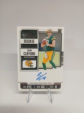 2023 Panini Contenders Optic Rookie Ticket Sean Clifford #90 (RC) On Card Auto. rookie card picture