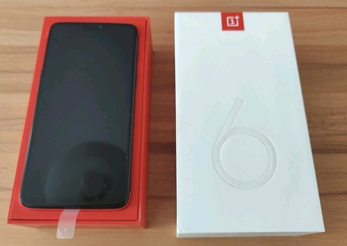 OnePlus 6, 256GB, Midnight Black! In orig. Verpackung, Zubehörpaket! Guter Zust - Bild 7 von 8