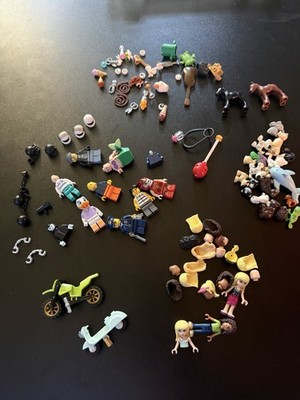 Random Lego Mixed Lot, Lego Friends Lego Animals Mini Figs