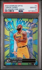 Lebron James 2024 Optic My House Lime Green 101/199 PSA 10 #3