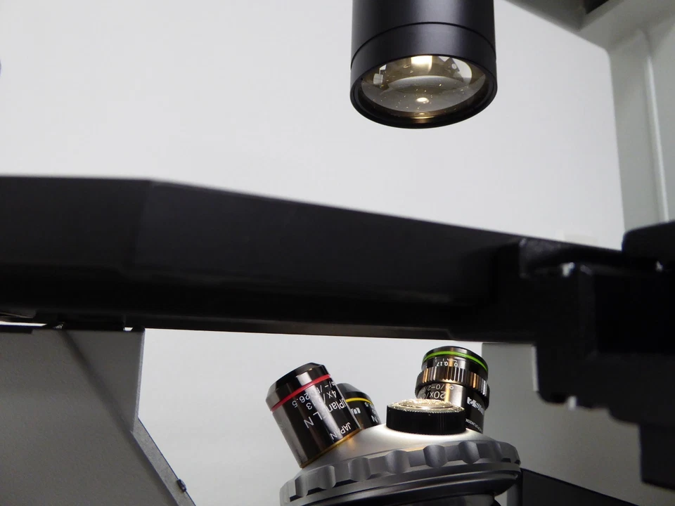 Olympus CKX41 trinocular inverted microscope w/4X, 10X & 20X objectives - Image 3 of 4