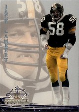 1994 Ted Williams Roger Staubach's NFL #52 Jack Lambert Pittsburgh Steelers