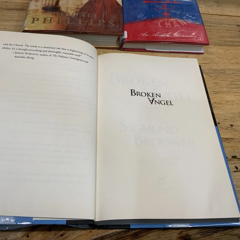 Christian Inspirational Romance Lot of 3 HC Books Ex-Library Faith Fiction - Image 4 of 4