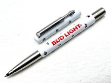VINTAGE c1989 PARKER VECTOR BUDWEISER BUD LIGHT SPUDS MACKEZIE ROLLERBALL PEN