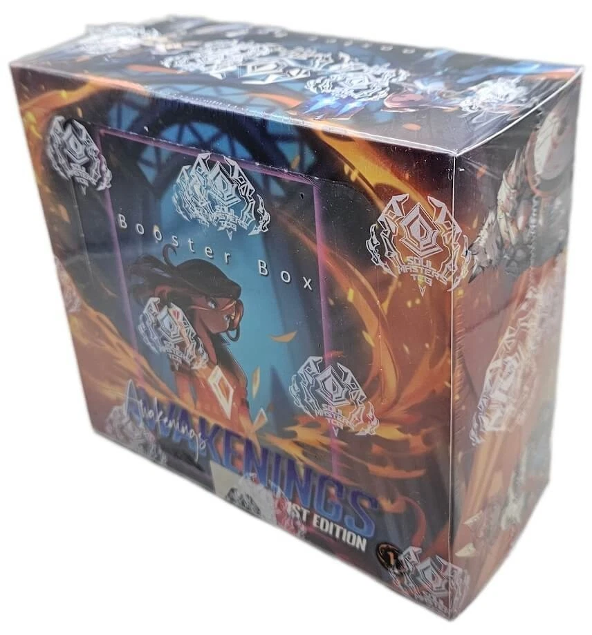 Soul Masters TCG: Awakenings First Edition Factory Sealed 24 Pack Booster  Box