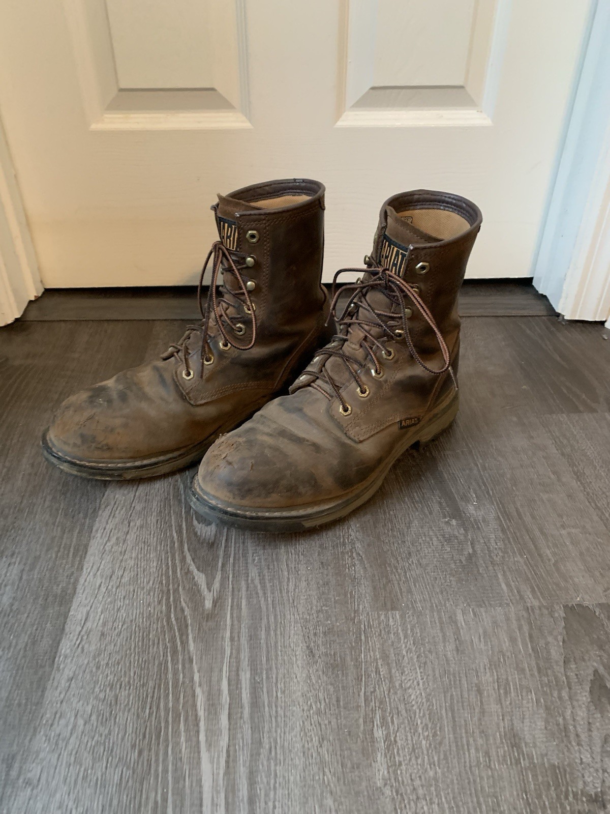 Ariat Workhog 8” Composite Toe Waterproof Mens Wo… - image 2