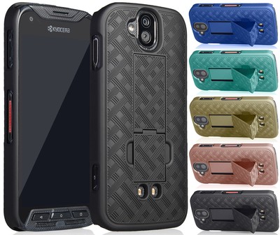 Slim Kickstand Case Hard Cover for Kyocera Duraforce Pro E6810/E6820/E6830/E6833