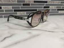 Christian Dior 2320-52 Eyeglasses Frames Black/Gold oversized Made In Germany