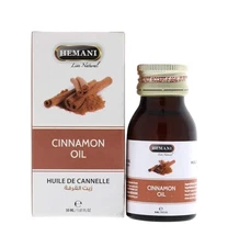 Hemani CINNAMOM Oil, Natural Oil to Aromatherapy & Skin Care / زيت القرفة