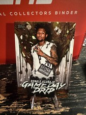 Ronald Acuna Jr. 2026 Topps Series One Celebration Gameday Drip Insert #GD-6